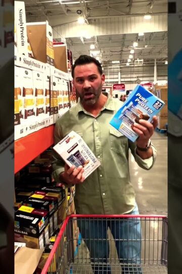 Pure Protein bars vs. Kirkland protein bars