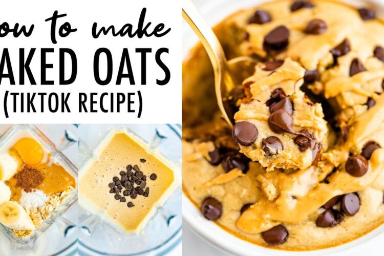 Baked Oats {Viral TikTok Recipe}