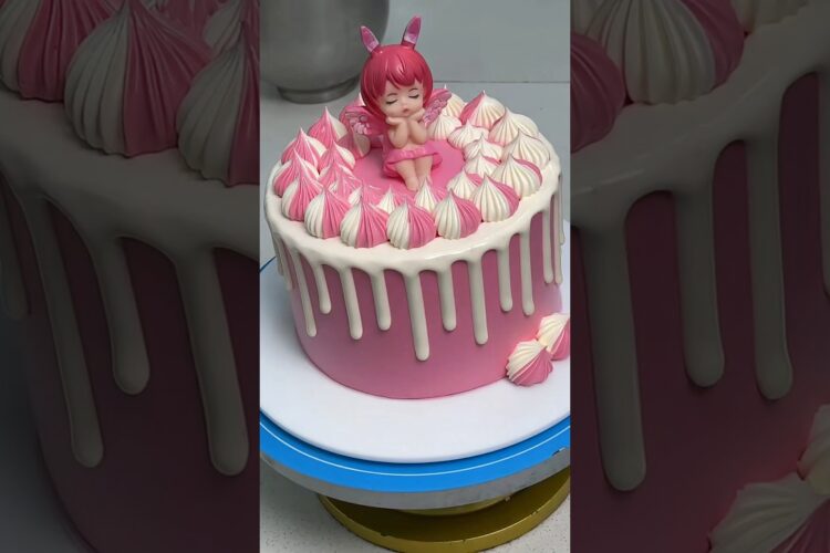 This is how cake glaze should be done #tiglezcakes