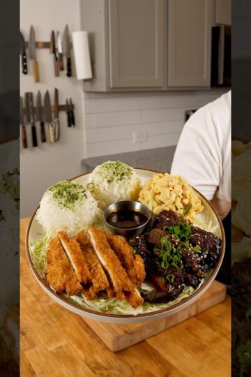 The ULTIMATE Hawaiian Plate Lunch🤌🏼