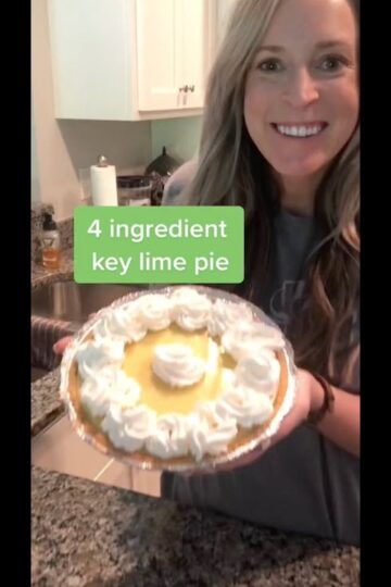 EASY 4 Ingredient Key Lime Pie Recipe