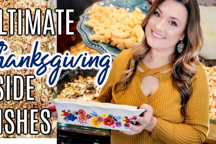 THANKSGIVING SIDE DISH FAVORITES 2019 | Cook Clean And Repeat